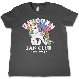 My Little Pony Kinder T-Shirt Unicorn Fan Club Kids Tee HSB-12-MLP1004-DTF553 DarkGrey-4 Jahre
