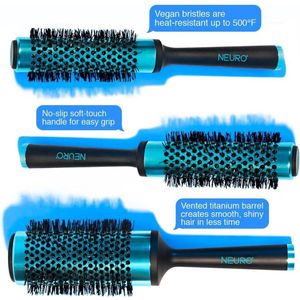 Ronde grote titanium thermische borstel voor glad haar - Paul Mitchell