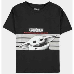 Disney Star Wars - The Mandalorian The Child Kinder T-shirt - Kids 158 - Zwart