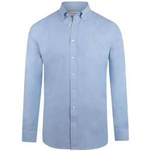 McGregor Overhemd Overhemd Oxford Stretch Mm999 6001 01 2001 Light Blue Mannen Maat - S