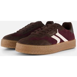 Tamaris Sneakers rood Leer - Dames