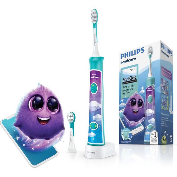 Philips sonicare for kids hx6322-04 elektrische tandenborstel kind sonische  tandenborstel blauw - Elektronica online kopen? | Ruime keus | beslist.nl