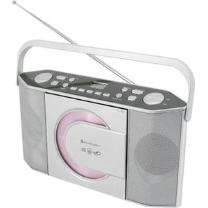 Draagbare radio CD-speler met FM, PLL en MP3-afspeelmogelijkheden