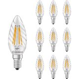 Ledvance - LED Kaarslamp E14 - 3.4W - 470lm - 2700K - 10 stuks
