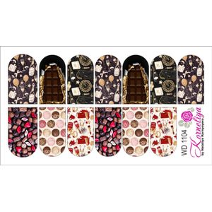 Korneliya Water Decal - Nail Wrap WD 1104