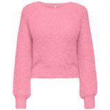 ONLY - ONLLULU LS RIB SHORT O-NECK CC KNT - Gebreide Pullover - Dames