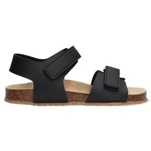 Braqeez Seth Spain Jongens Sandalen - Zwart - Imitatieleer - Klittenband