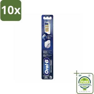 10 x Oral-B - Pro-Clean Pulsar – Tandenborstel – Medium – Manueel - Grootverpakking - Tandenborstel - Tandenborstel Batterij - Tandenborstel Elektrisch - Tandenborstel Met Trilling - Tandenborstel Met Power Tip
