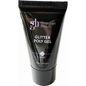 Guardian Beauty Polygel - Glitter Polygel - Roze - 30g - Polyacryl Gel