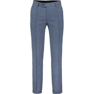 City Line By Nils Pantalon - Slim Fit - Blauw - 54