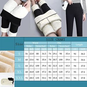 Hoge Taille Thermische Leggings voor Dames - Fleece Gevoerd, Warm en Comfortabel - Perfect voor Winter, Sport en Casual