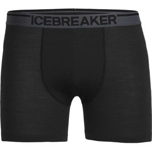 Icebreaker Anatomica Zwemboxers Heren, zwart Maat S