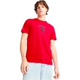 Puma - Ferrari Race Tonal Big Shield - T-shirt - Rood - Korte Mouwen