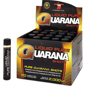 M Double You - Liquid Pure Guarana (LPG) - 20 x 2000 mg - Vloeibaar - Pre-Workout