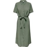 JDY JDYSOUL LIFE S/S SHIRT MIDI DRESS WVN DI Dames Jurk - Maat L