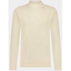 Born With Appetite Coltrui Beige Ivar Pull Mockneck BWA25305IV44/150 off-white