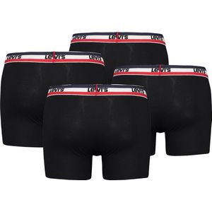 BOXERS 4-pack Levi's Sportswear Logo herenboxershorts, ondergoed gemaakt van biologisch katoen