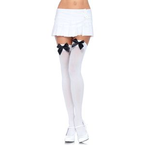 Leg Avenue - Nylon Kousen - Met Strik - 13 Kleuren