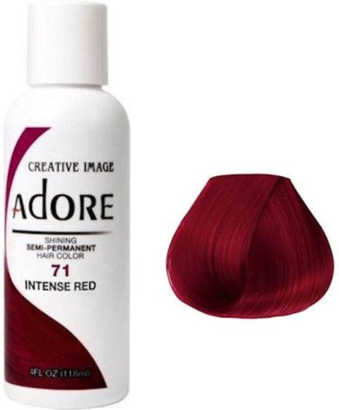 Adore - Shining Semi Permanent Hair Color - Intense Red - Haarverf