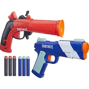 NERF Fortnite - Dual Pack - Speelgoedblaster | Leeftijd: 8+ | 2 Blasters & 6 Elite-darts