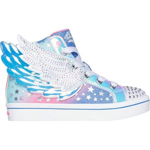 Skechers Twi-Lites 2.0 - Dreamy Wings Meisjes Sneakers - Zwart/Multicolour - Maat 34