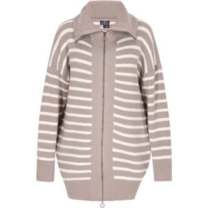 DreiMaster - Vest - Horizontaal Streeppatroon - Dikke Gebreide Materiaal