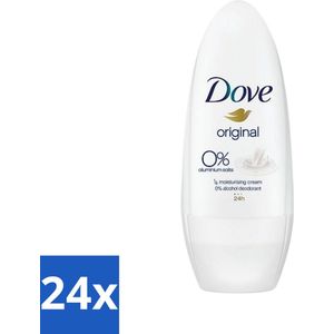 Dove Original - Deodorant Roll-on - 50 ml - Voordeelverpakking - 24 stuks