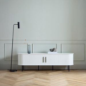 Giga Living - Nola - Tv-meubel - Wit - Eikenhout/Metaal