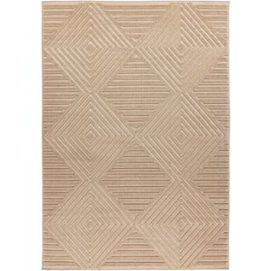 Lalee Viva | Modern Vloerkleed Laagpolig | Beige | Tapijt | Karpet | Nieuwe Collectie 2024 | Hoogwaardige Kwaliteit | 200x290 cm