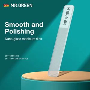 MR GREEN Nano Glas Nagelvijlen - Professioneel polijsten - Hoge Kwaliteit
