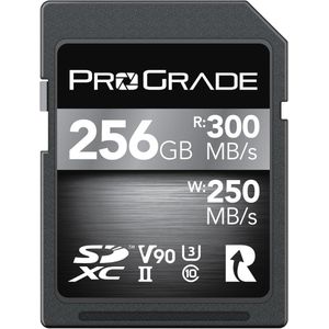 SDXC UHS-II V90 300R Geheugenkaart 256GB
