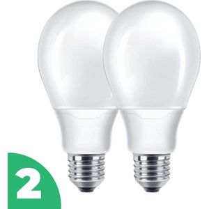 Sidef Softone Spaarlamp E27 - 18W (80W) - Warm Wit Licht - Niet Dimbaar - 2 stuks