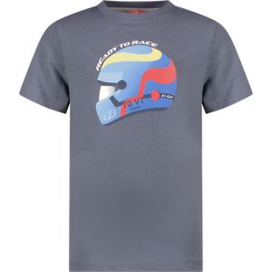 TYGO & vito X402-6428 Jongens T-shirt - Grey - Maat 122-128