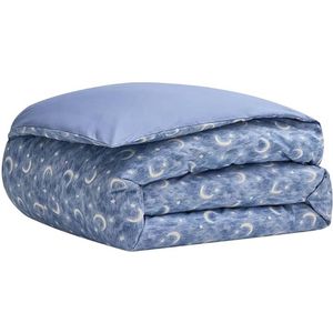 Kinderbeddengoed - Zacht en Ademend - 1 stuk - Krijtblauw - Katoen