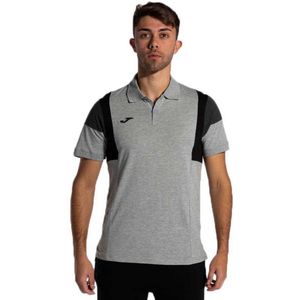 Joma - Confort III - Poloshirt - Grijs - Korte Mouwen