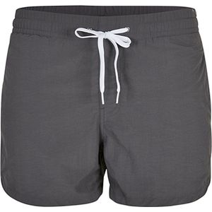 Build Your Brand - Heren Zwembroek - Donker Grijs