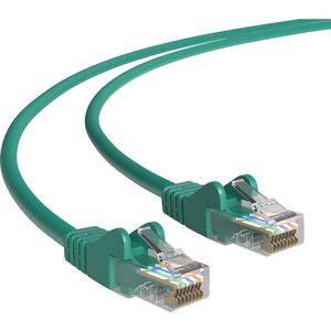 Cat 5e - U/UTP - Netwerkkabel - Patchkabel - Internetkabel - 1 Gbps - 50 meter - Groen - Allteq