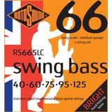 Rotosound bas snaren RS665LC 5er 40-125 Swing bas 66, Stainless Steel - Snarenset voor 5-string basgitaar
