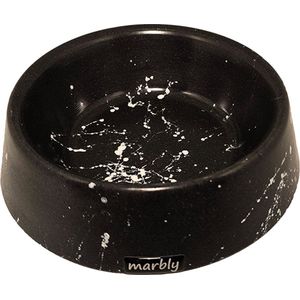 Marbly - MARMER - Zwart Wit - 470 ml voerbakken en drinkbakken