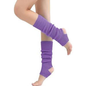 Herfst/Wintersokken - Sokovertrekken - Ongeveer 40 cm lang en 8,5 cm breed als ze plat liggen - Yogasokken - Warme sokovertrekken - Goede elasticiteit - Niet strak - Zakt niet af - Herfst/Wintersokovertrekken - Beenovertrekken voor Latijns