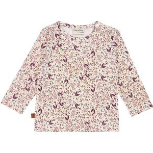 Frogs and Dogs - You Are Loved Baby Shirt Flower | Jet Stream - Katoen - Maat 86