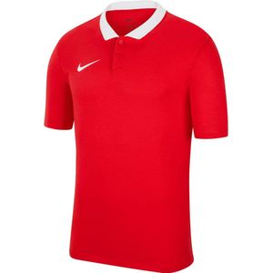 Nike Park 20 Polo Heren - Rood / Wit | Maat: M