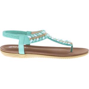 Mrch Label Eke Dames Sandalen - Groen - Maat 42