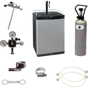Complete set - biertap (bierbaar) - incl. tapzuil en compensatorkraan, Adapter 5 liters