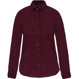 Kariban - K530 - Blouse - Wine - Lange Mouwen