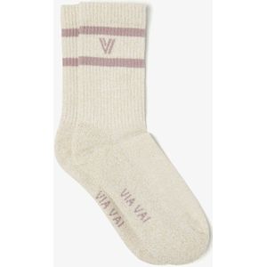 VIA VAI Lauren Kenna Sokken dames - Polyamide,Katoen,Lurex,Elastaan - Meerkleurig - Maat 35-38