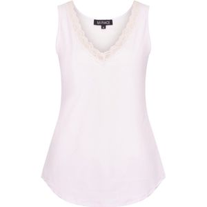 Travel Top met Kant Uni 2129 Off White