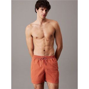 Calvin Klein Medium Drawstring Heren Zwembroek - Aragon Oranje - Maat M