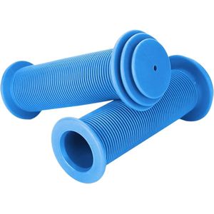 Kinderfiets handvatten blauw - Rubber handvat kinderen - Anti slip handvatten step
