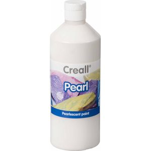 Parelmoerverf pearl Creall wit (14) - flacon à 500ml
